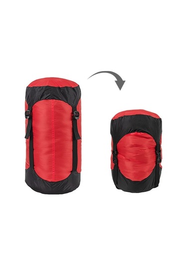 Seyahat Ve Kamp İçin Dayanıklı Portatif Sıkıştırma Çantası - Çoklu Renk Ve Boyut Seçenekleri Kırmızı Kırmızı