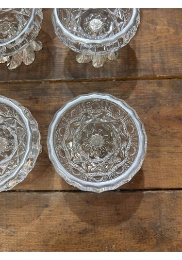 Wow Gümüş Yuvarlak Kesme Lokumluk 6 Lı Gümüş