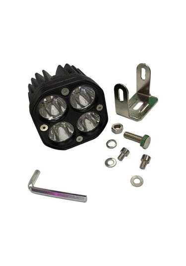 40w Beyaz Işık Motosiklet Led Spot Far Araba Ön Tampon Işık Off-road Araç Modifiye Çatı Işık