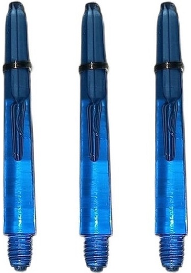 5 Set 15 Adet 41mm Şeffaf Mavi Polikarbon Dart Shaft-şaft