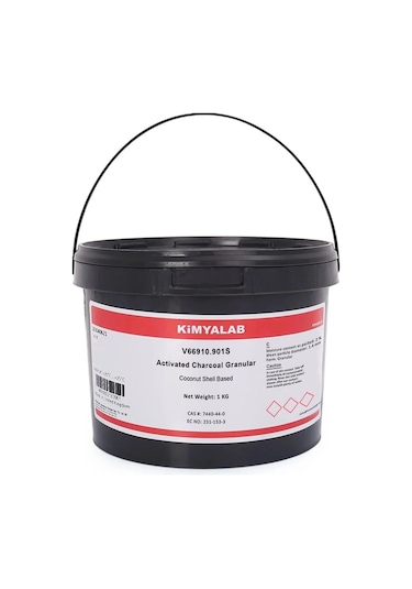 Kimyalab Aktif Karbon Granül 1 Kg - Coconut Bazlı - Activated Carbon