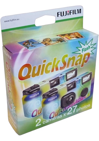 Fujifilm Quicksnap 10 MP Çek At Analog Fotoğraf Makinesi 2'li