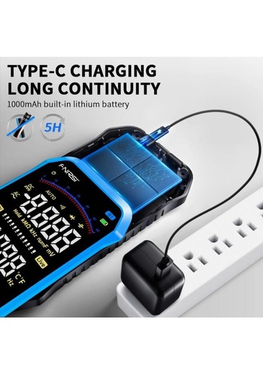 Fnırsı S1 Büyük Ekranlı Dijital Multimetre - Ölçü Aleti