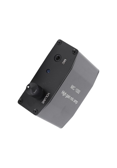 Moveevo Mikrofon Amfi 1000x Zayıf Ses Çoğaltıcı Alc Kontrol 3.5mm Arayüzlü Usb Şarjlı Alüminyum Kasa