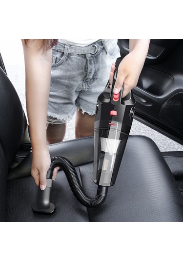 Yüksek Güçlü Küçük El Araba Elektrikli Süpürge Boya Usb Kablosu İle Kablosuz Elektrikli Süpürge