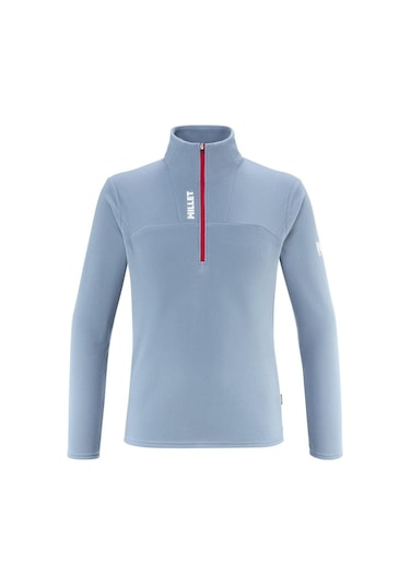 Millet Ubıc Lgrıd Po Erkek Polar Sweat Yarım Fermuar Mıv10534 N3171 Mavi