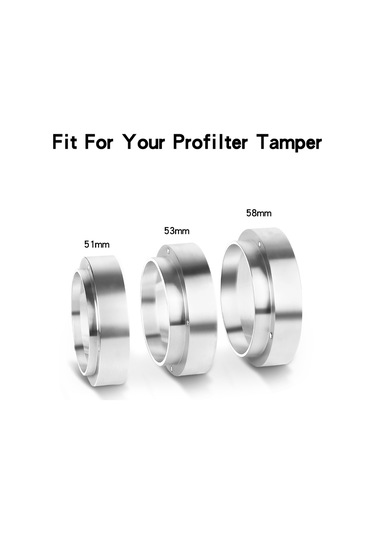 Yunboo Kahve Fincanı Toz Tutucu Halka, Mıknatıslı Kayıp Engelleme, 51mm Siyah, Alüminyum, Uçucu Toz Önleyici Diğer