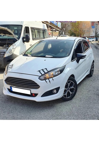 Ford Fiesta Mk6 Batman Yarasa Ayna Kapağı Parlak Siyah Abs 2008-2017