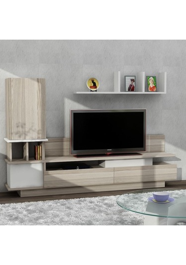 Dekorister Como Tv Ünitesi Beyaz-Cordoba