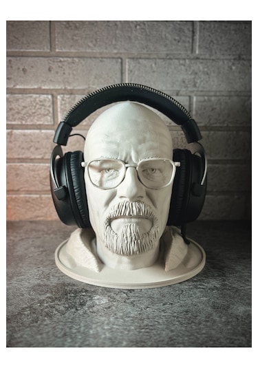 Kulaklık Standı - Walter White Büstü - Breaking Bad Temalı
