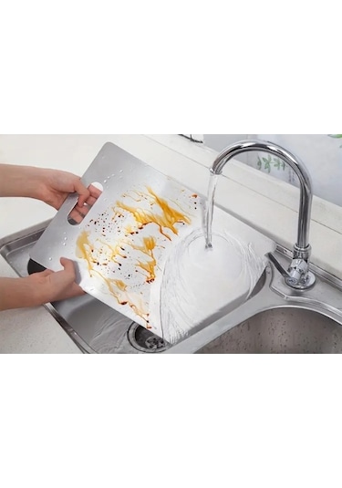 River World Kesme Tahtası Paslanmaz Çelik Ve 3'lü Çok Renkli