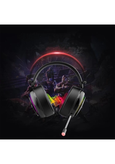 Tronsmart Glary Surround 7.1 Mikrofonlu RGB Oyuncu Kulaklığı