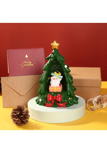 Hyt Noel Ağacı Parlayan Süslemeler Sahne Dekorasyon Dekorasyon Noel Reçine El Sanatları Sevgilisi Noel Hediyesi