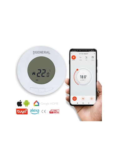 General Ht150 Smart Kablosuz Akıllı Oda Termostatı
