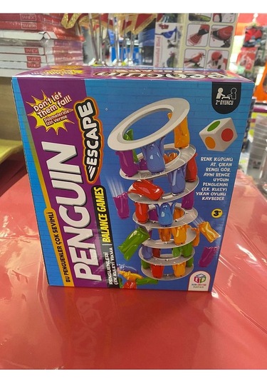 Penguenleri Çek Kuleyi Yıkma Oyunu