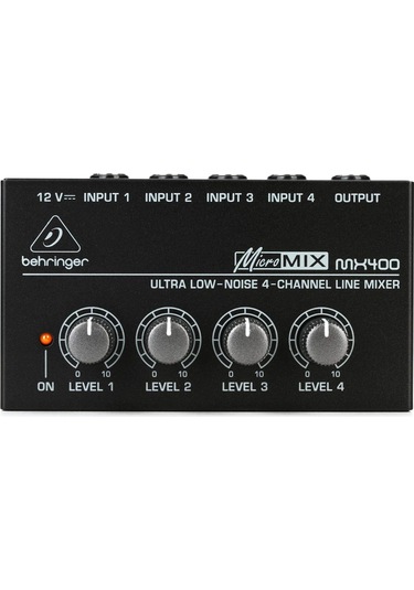 Behringer Mx400 4 Kanallı Mikser