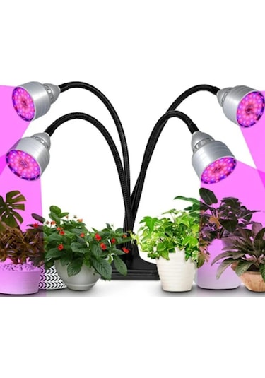 Usb Led Büyümek Işık 2835 Braketi Ile Tam Spektrum 5 V Kapalı Bitki Çiçek Fidesi Veg Çadır Su Geçirmez Phyto Lamba 2 Heads