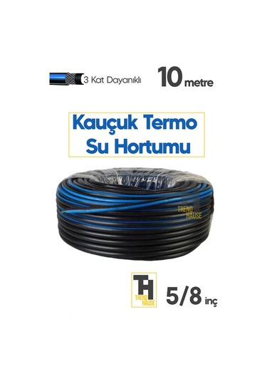 5/8 Termo Hortum Dayanıklı, Esnek, Uzun Ömürlü 10 Metre