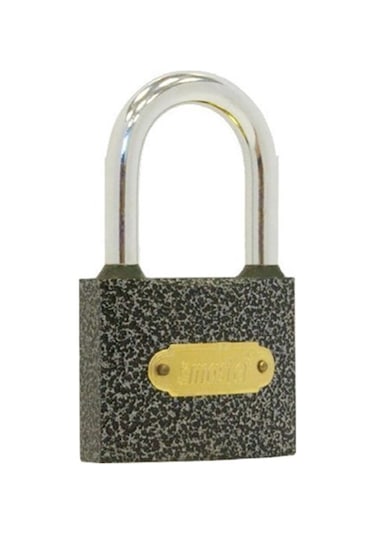 Master Asma Kilit Gri Kaplama 38mm