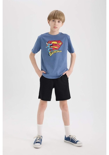 DeFacto Erkek Çocuk Waffle Şort E6891A825SMBK27