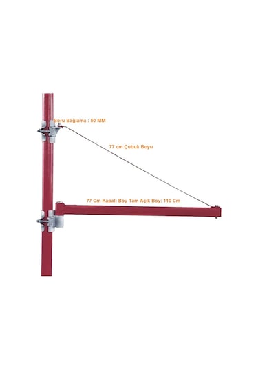 Max Extra MX11205 Vinç Bağlama Aparatı 250 - 1200 KG