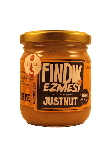 Justnut Ballı Fındık Ezmesi 200 G