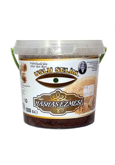 Sarı Haşhaş Ezmesi 1 Kg. Uşak Yöresi