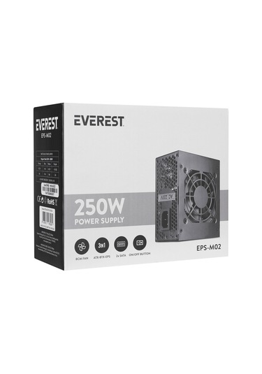Everest Eps-m02 Real 200w Peak 250w Power Supply