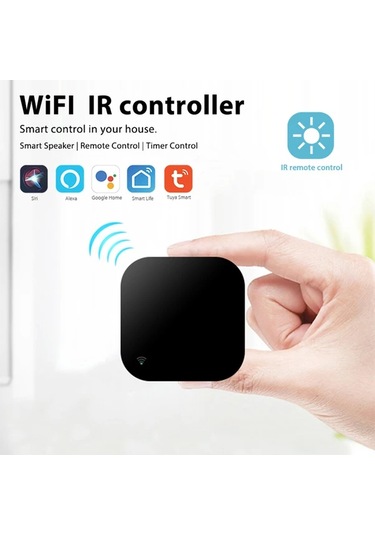 Xuweiwei Tuya 1 Adet Mini Akıllı Wifi Evrensel Uzaktan Kumanda Tv Dvd Aud Ac Icin Alexa Google Home Uyumlu
