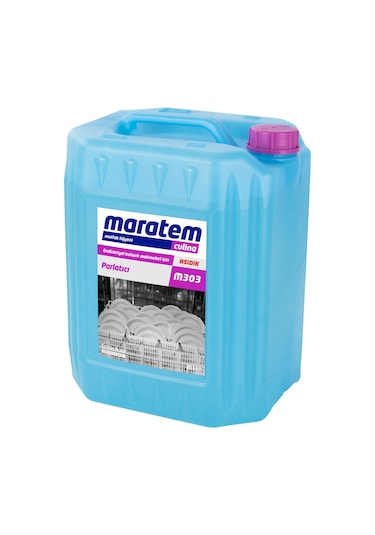 Maratem M302 + M303 Endüstriyel Bulaşık Deterjanı + Parlatıcı 2 x 20 L