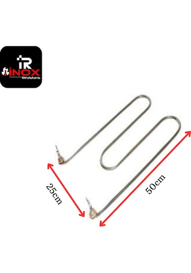 Benmari Rezistansı M Tipi 50 Cm Kıvrık 220 Volt 2500 Watt Adet