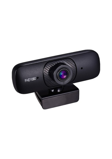 C60 Usb Web Kamerası 1080p Otomatik Odaklı Mikrofonlu Siyah - Hd Görüntü, Plug & Play, Pc/laptop İçin Canlı Yayın/online Ders