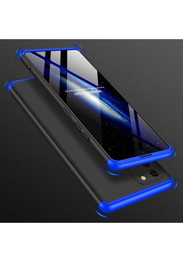 Samsung Uyumlu Galaxy A91 S10 Lite Kılıf Zore Ays Kapak Mavi