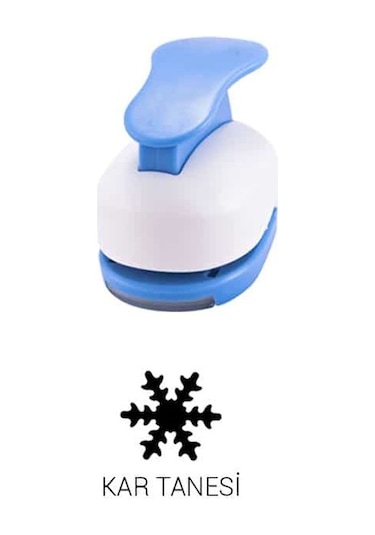Red Apple Şekilli Mega Boy Delgeç 5Cm Kar Tanesi