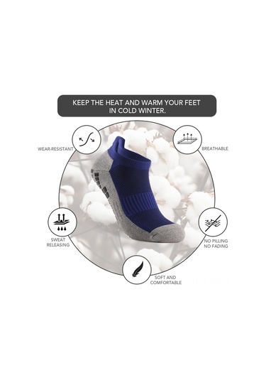 Yuntech01 Kavrama Destekli Nefes Alabilir Spor Çorapları - Kaymayan Tabanlı Futbol Ve Yoga İçin Siyah