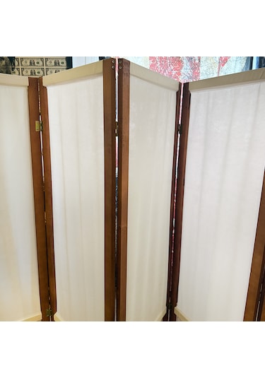 Ahşap Paravan Seperatör 5 Kanatlı Ara Bölme Dekoratif 5395