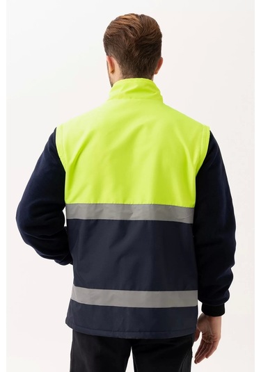 Kışlık İş Güvenliği Mont En Iso 13688 Pendula Renkli F.sarı--lacivert