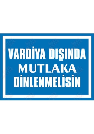 Vardiya Dışında Mutlaka Dinlenmelisin