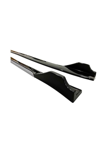 Citroen C5 2000-2008 Gri Şeritli Renkli Ön Lip Ve Yan Marşpiyel Seti