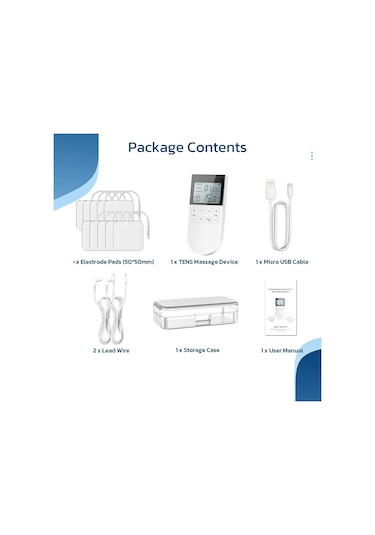 Iron Ktr-2610 Fizik Şarjlı Tens + Ems + Masaj Cihazı