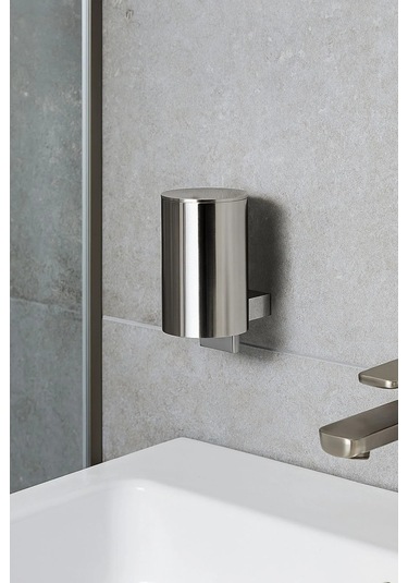 Sıvı Sabunluk, Alttan Çekmeli, Küçük, 0,18lt - Krom Krom