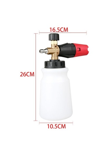 Sones Yüksek Basınçlı Araba Yıkama Su Tabancası Köpük Pot Kar Tanesi Pa Köpük Pot