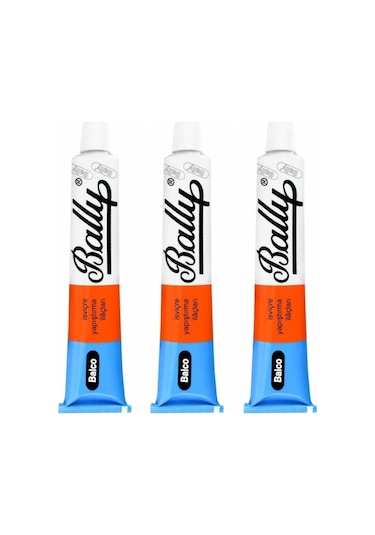 Balco Bally Tüp Yapıştırıcı 50 Gr - 3 Adet