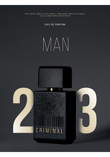 Criminal Man 23 Edp 50 ml Erkek Parfüm