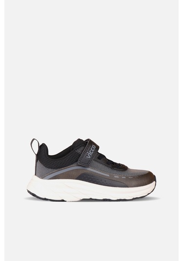 Vicco Unco Hafif Erkek Çocuk Siyah Sneaker Siyah