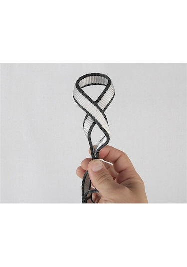 Safety Chaın 16mm, 120 Cm Perlon Güvenlik Zinciri White-black White-black metal