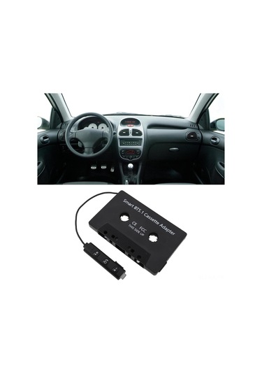 Gajeena Araç Kaset Çaları Bluetooth 5.1 Dönüştürücü - Kablosuz Müzik Akışı, Düşük Pil Uyarısı, Evrensel Uyum