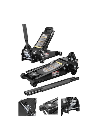 Staxx Stxıbl3 Paslanmaz Hidrolik 3 Ton Çift Pistonlu Garaj Krikos