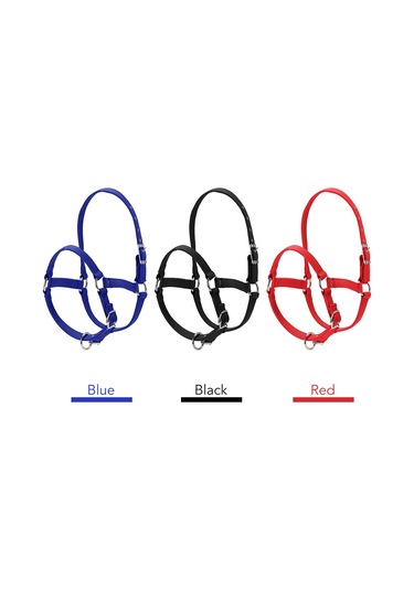 Aubyhe Mavi L Beden At Bağı, 6mm Kalınlastırılmış Dokuma Askı, Ayarlanabilir Ve Dayanıklı, Nikel Kaplı Demir + Pp + Çinko Alaşımlı