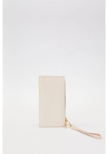 Krem Kadın Cüzdan 910042 Krem